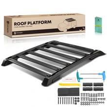 Black Aluminum Alloy Roof Platform for 2024 Toyota Tacoma