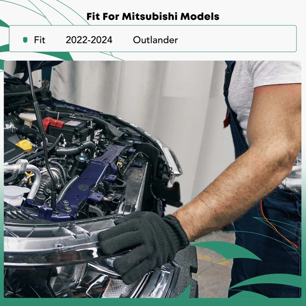 Lower Crossmember Radiator Support with CAPA for 2022-2024 Mitsubishi Outlander