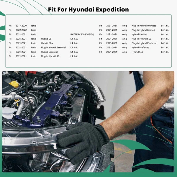 Front Radiator Support Assembly for 2017-2022 Hyundai Ioniq