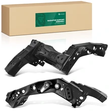 2 Pcs Driver & Passenger Radiator Support Panel for 2017-2020 Nissan Armada