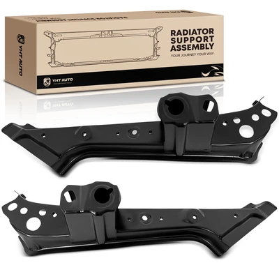 2 Pcs Driver & Passenger Radiator Support Assembly