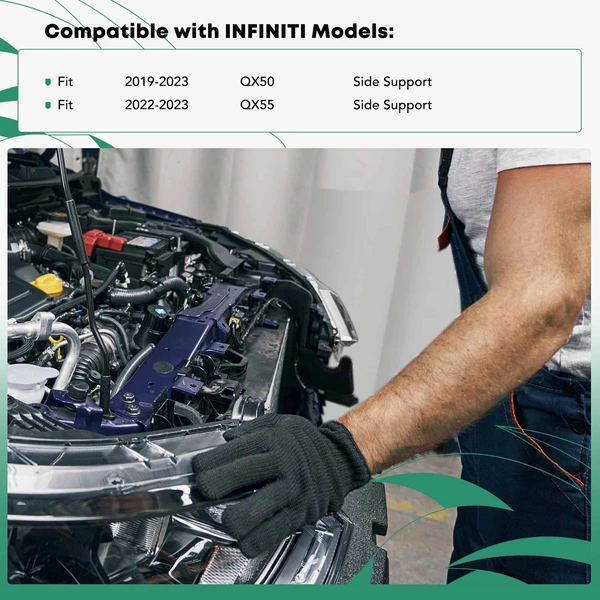 Driver Upper Steel Radiator Support for INFINITI QX50 2019-2023 QX55