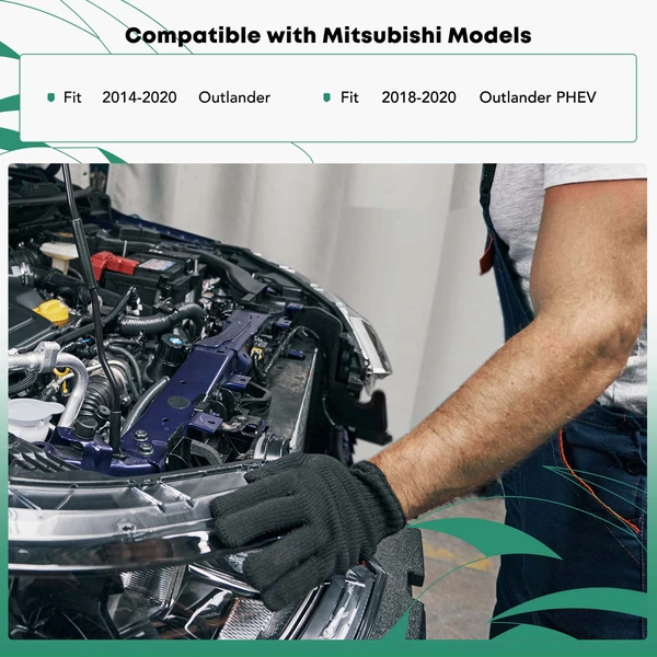 Driver Steel Radiator Support Side Panel for 2014-2020 Mitsubishi Outlander