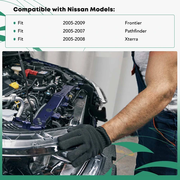 Radiator Support Assembly for Nissan Frontier 2005-2009 Pathfinder Xterra Steel