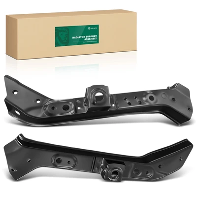 2 Pcs Driver & Passenger Upper Steel Tie Radiator Support