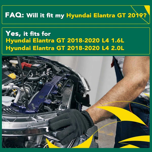 Front Radiator Support Assembly for Hyundai Elantra GT 2018-2020 L4 1.6L 2.0L