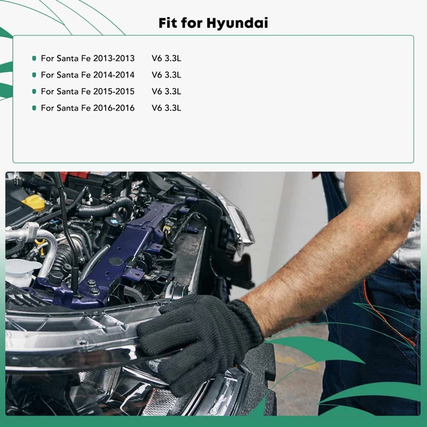 Radiator Support Assembly for Hyundai Santa Fe 2013-2016 V6 3.3L