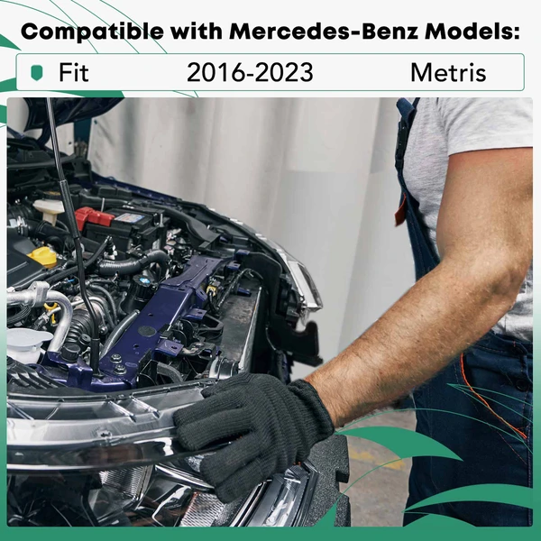 Front Steel Radiator Support Core for 2016-2023 Mercedes-Benz Metris