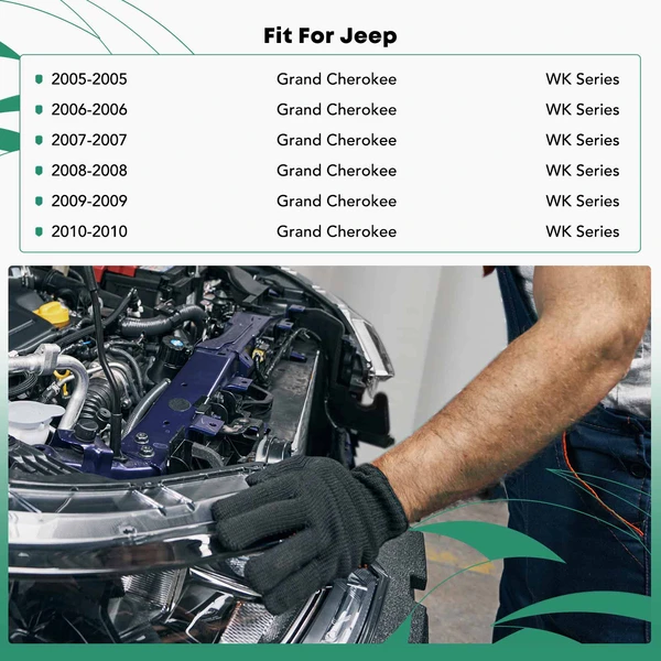 YHT Auto YHTRSA10173 Center Radiator Support Crossmember Brace Driver & Passenger