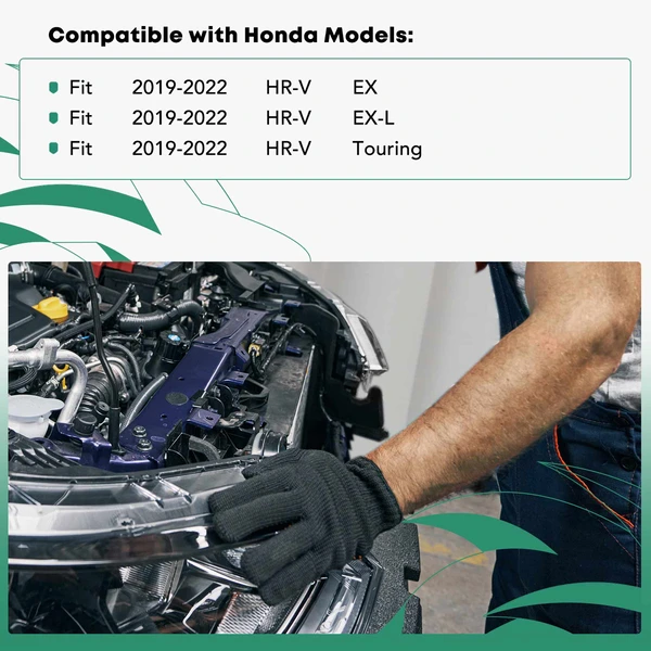 Front Radiator Support for Honda HR-V 2019-2022 EX EX-L Touring Model Steel