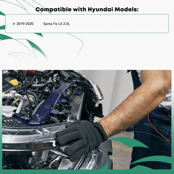 Front Radiator Support Assembly for Hyundai Santa Fe 2019-2020 L4 2.0L