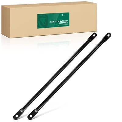 2 Pcs Driver & Passenger Radiator Support Crossmember Brace