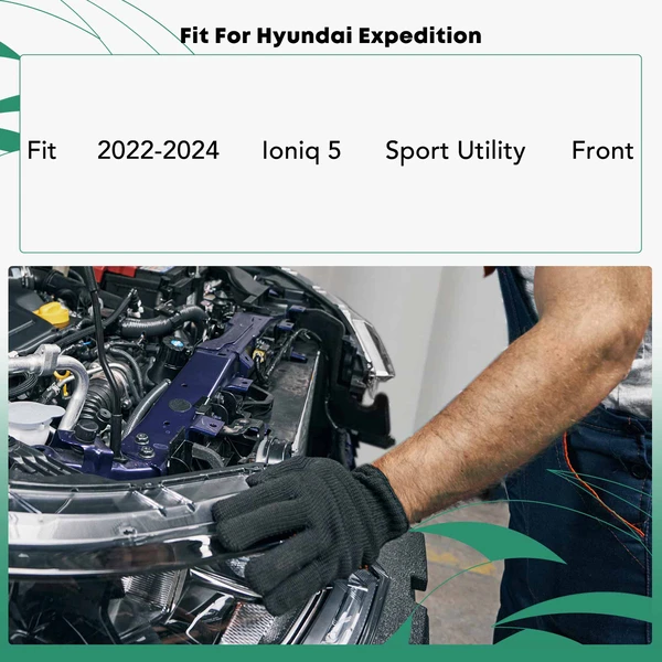 YHT Auto YHTRSA10239 Radiator Support Assembly Front Side