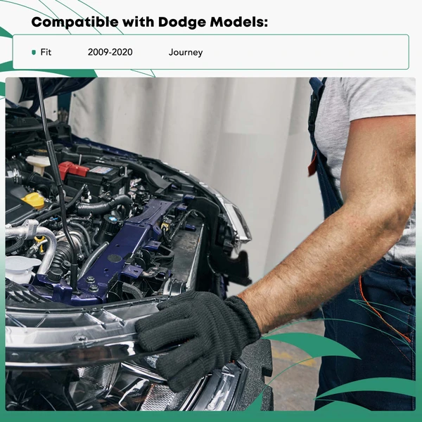 Lower Tie Bar Radiator Support for Dodge Journey 2009-2020 Sport Utility Steel