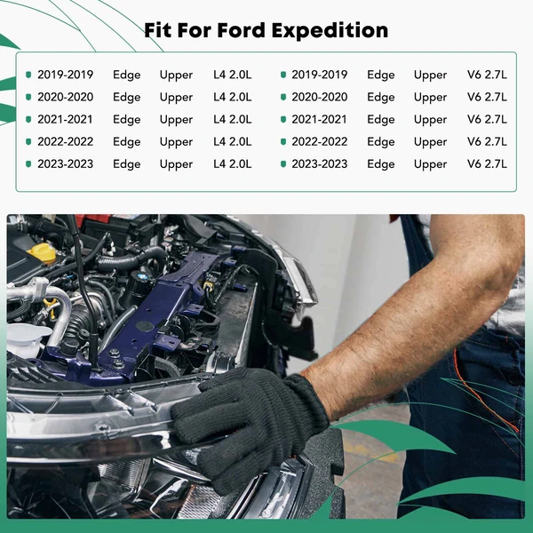 Upper Radiator Support for Ford Edge 2019-2023 L4 2.0L V6 2.7L