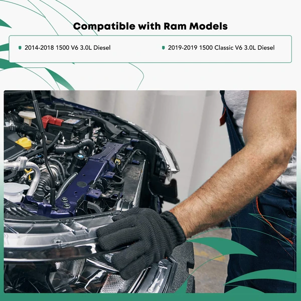 Front Radiator Support Assembly for 2014-2018 Ram 1500