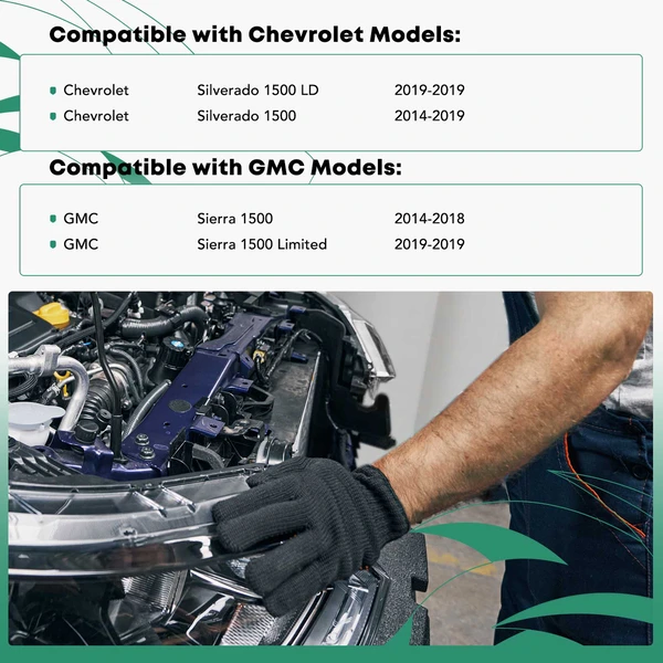 Front Radiator Support Core Assembly for Chevy Silverado 1500 GMC Sierra 1500