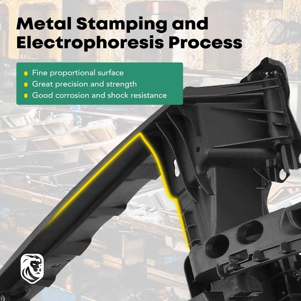 Front Radiator Support Assembly for 2023-2024 Jeep Grand Wagoneer L