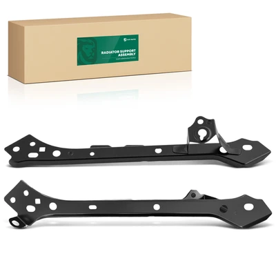 2 Pcs Driver & Passenger Steel Radiator Support Upper Tie Bar Extension