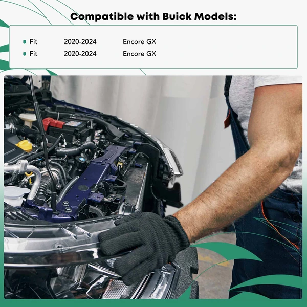 Upper Tie Bar Radiator Support with CAPA for 2020-2024 Buick Encore GX