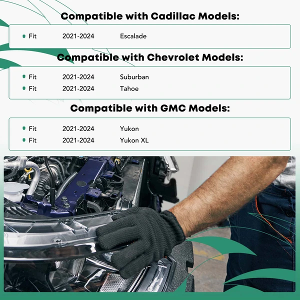 Front Radiator Support Bracket for Chevrolet Tahoe GMC Yukon 2021-2024