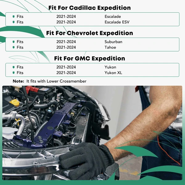 Front Radiator Support Assembly for 2021-2024 Cadillac Escalade