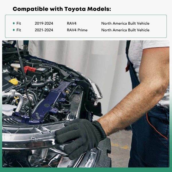 Upper Radiator Support Core for Toyota RAV4 RAV4 Prime Steel North America Built