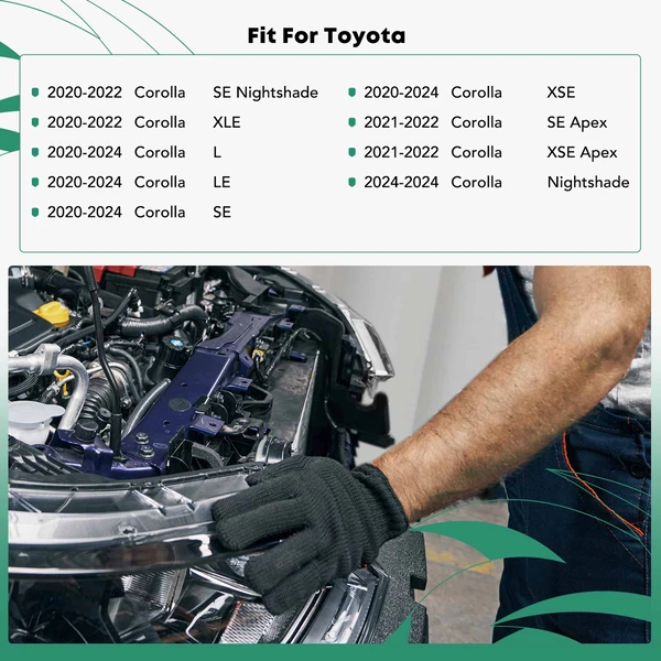 YHT Auto YHTRSA10212 Radiator Support Side Panel Left Driver Side
