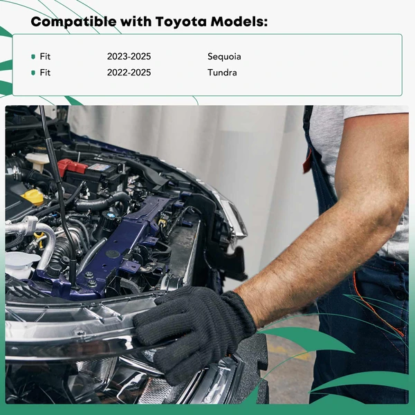 Front Radiator Support Assembly for Toyota Tundra 2022-2025 Sequoia Steel