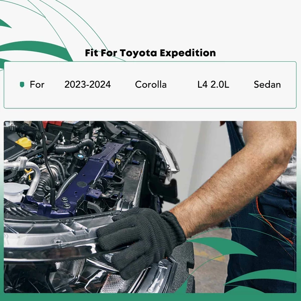 Upper Radiator Support Tie Bar for 2023-2024 Toyota Corolla