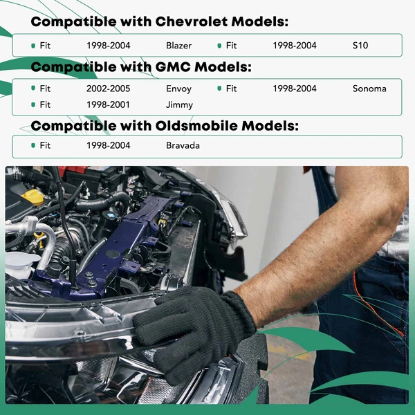 Front Steel Radiator Support Assembly for 1998-2004 GMC Sonoma