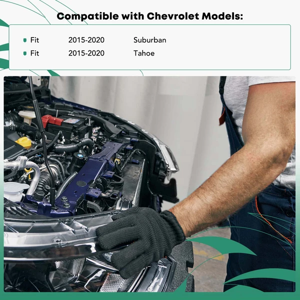 Lower PP+GF Grille Mounting Panel for Chevrolet Tahoe Suburban 2015-2020