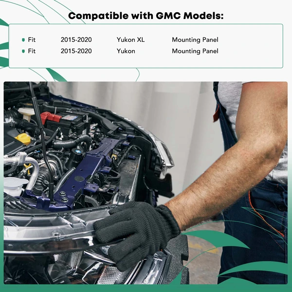 Upper Mounting Panel Header Panel for 2015-2020 GMC Yukon