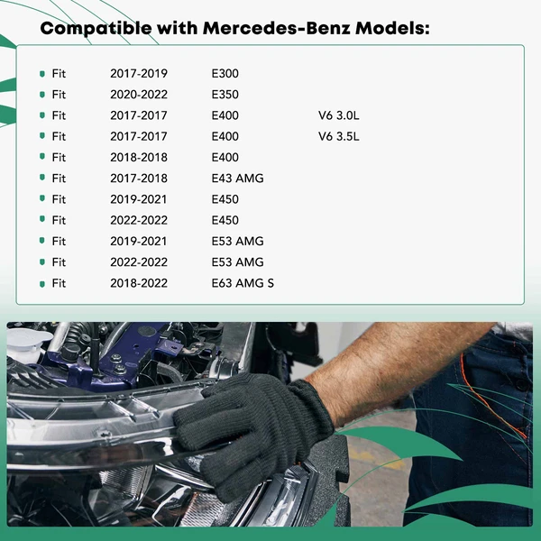 Center Radiator Support for 2017-2018 Mercedes-Benz E400