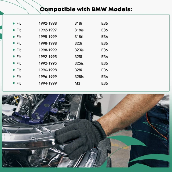 Steel Radiator Support for BMW 318i 318is 318ti 323i 323is 325i 325is 328i 328is