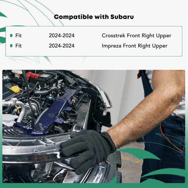 YHT Auto YHTRSA10181 Upper Radiator Support Tie Bar Front Passenger Upper