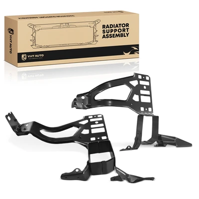 2 Pcs Driver & Passenger Radiator Support Front Panel