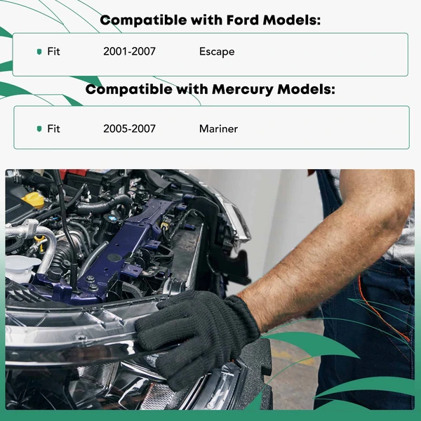 Front Lower Steel Radiator Support for 2001-2007 Ford Escape