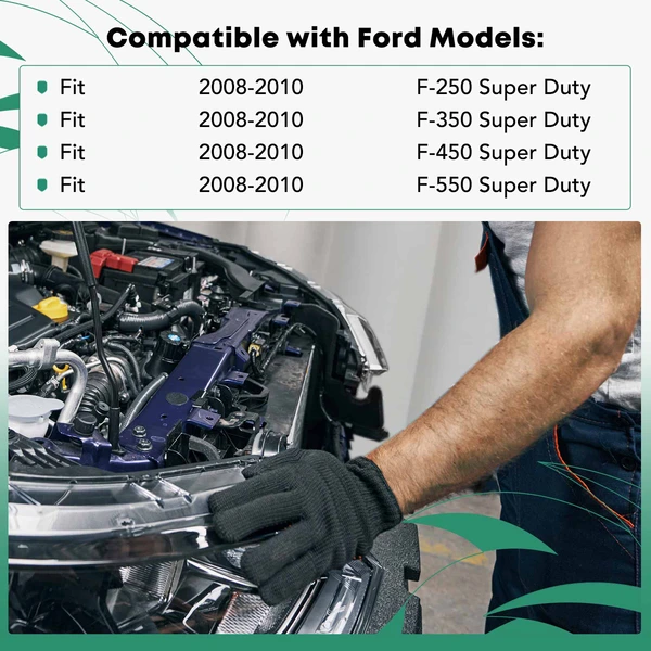 Lower Steel Radiator Support for Ford F-250 F-350 F-450 F-550 Super Duty 2008-2010