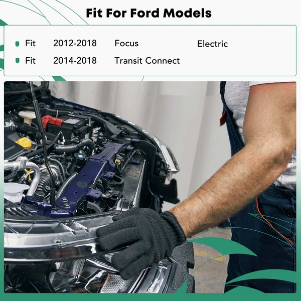 Lower Tie Bar Steel Radiator Support for Ford Focus 2012-2018 Transit Connect 2014-2018