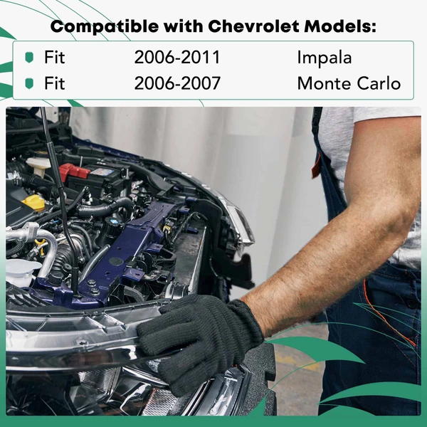 Radiator Support for Chevrolet Impala 2006-2011 Monte Carlo 2006-2007