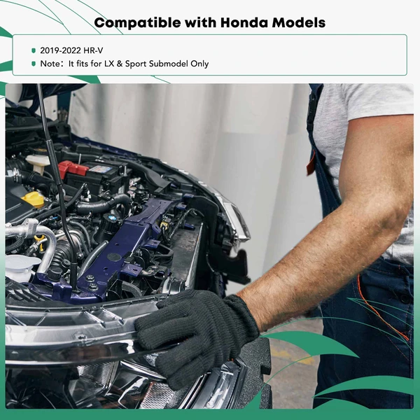 Front Radiator Support Assembly for Honda HR-V 2019-2022 L4 1.8L Sport LX