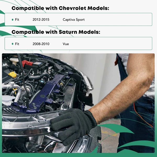 Center Radiator Hood Latch Support for Chevrolet Captiva Sport Saturn Vue Steel