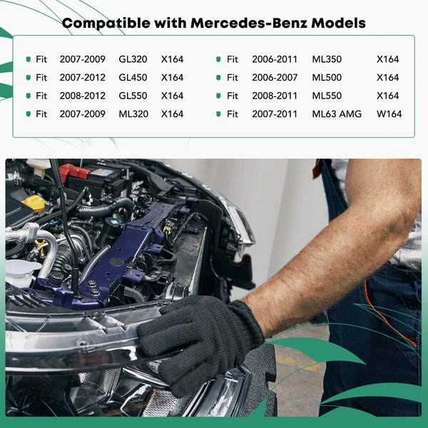 Center Steel Radiator Support Hood Latch for Benz GL320 GL450 GL550 ML320 ML350