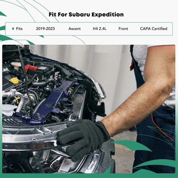 Front Radiator Support Hood Latch with CAPA for 2019-2023 Subaru Ascent