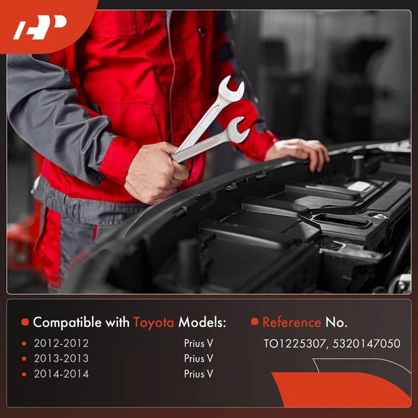 Radiator Support Assembly for Toyota Prius V 2012-2014 L4 1.8L