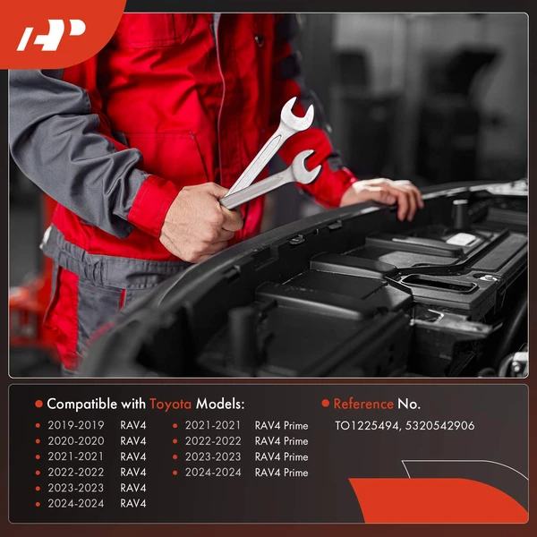 Upper Radiator Support Tie Bar for Toyota RAV4 2019-2024 RAV4 Prime 2021-2024