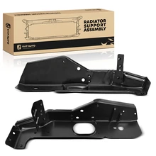 2 Pcs Driver & Passenger Steel Radiator Support Panel for 2006-2008 Suzuki Grand Vitara