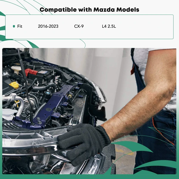 Driver Steel Radiator Support Core Assembly for 2016-2023 Mazda CX-9