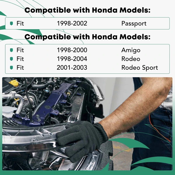 Front Steel Radiator Support for Honda Passport Isuzu Amigo Rodeo Rodeo Sport